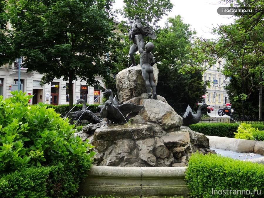 фонтан в Братиславе