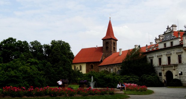 Замок Пругонице в Чехии (Průhonice)
