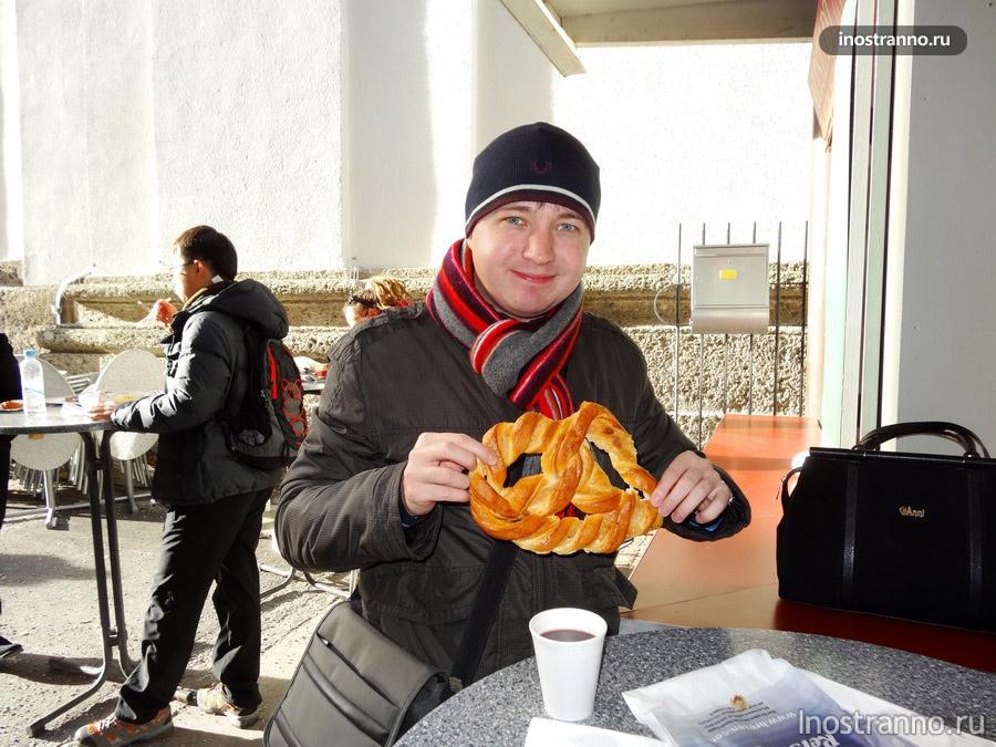 яблочный брецель