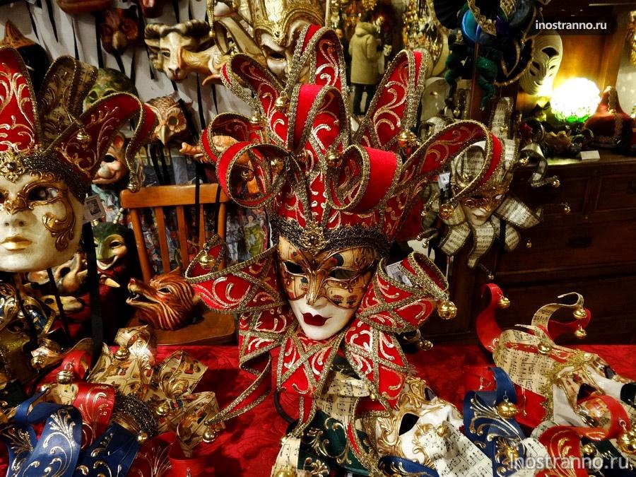 венецианские карнавальные маски