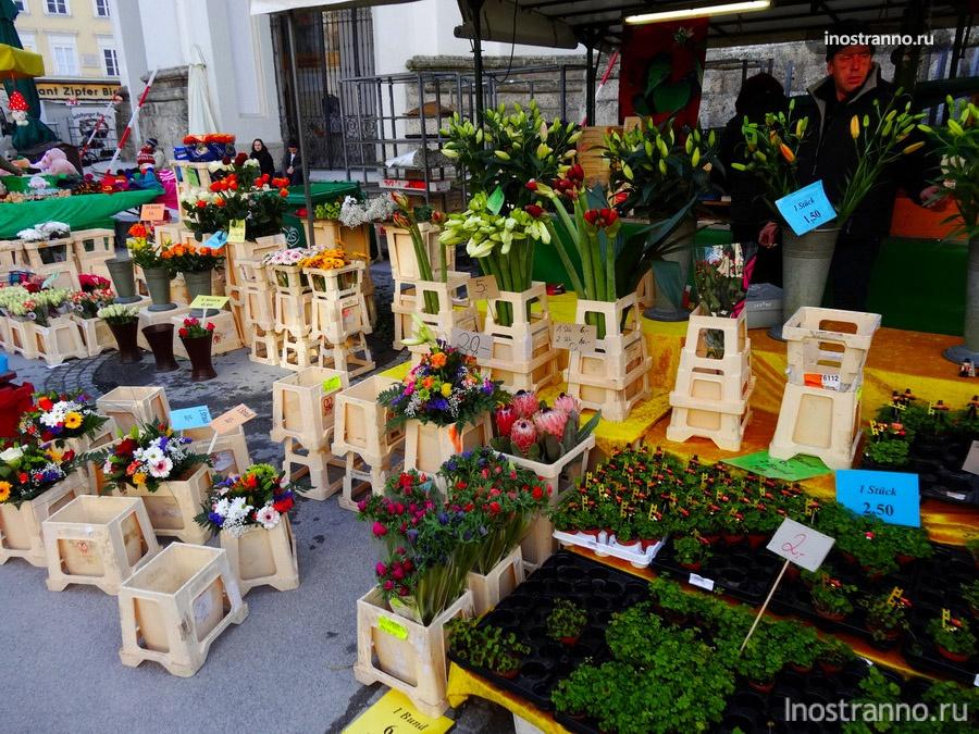 новогодняя ярмарка в Зальцбурге