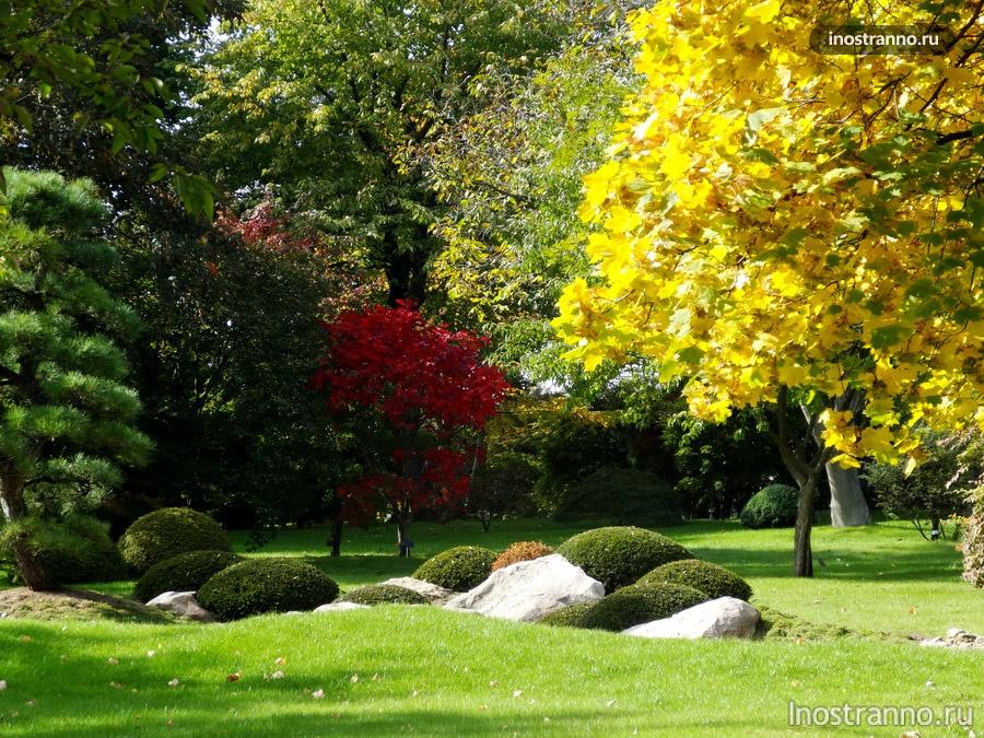 японский сад прага