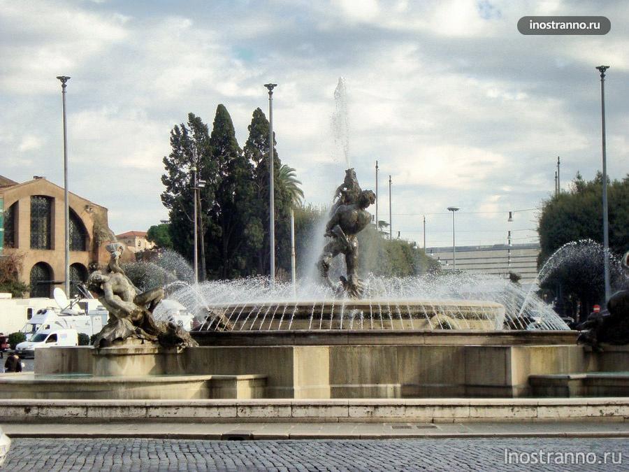 римские фонтаны