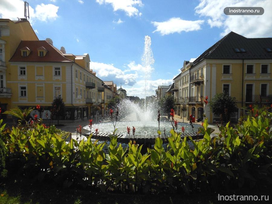 фонтан франтишковы лазне