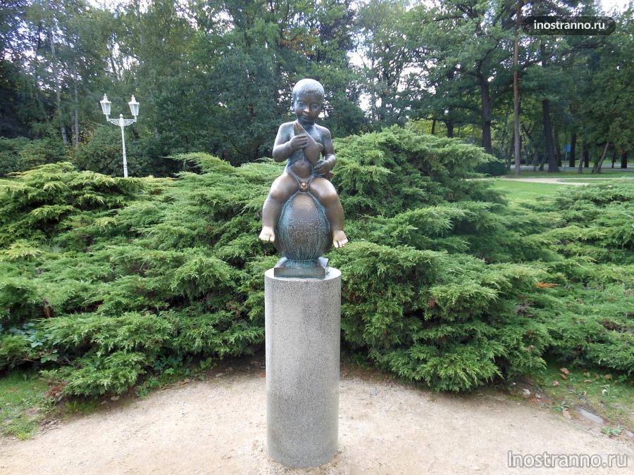 статуя франтишка франтишковы лазне