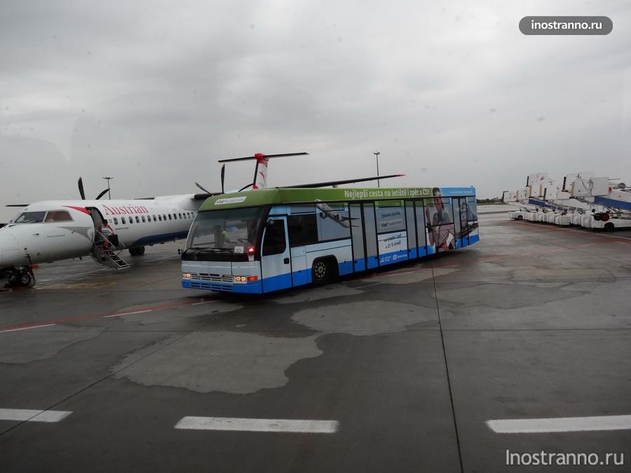 аэропортный автобус в Праге