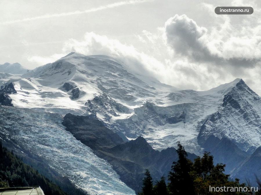 Гора Монблан у Шамони