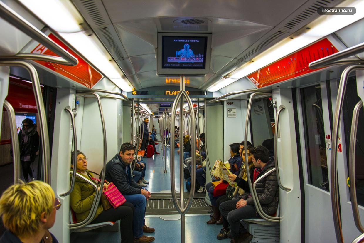 Метро в риме Метро в риме