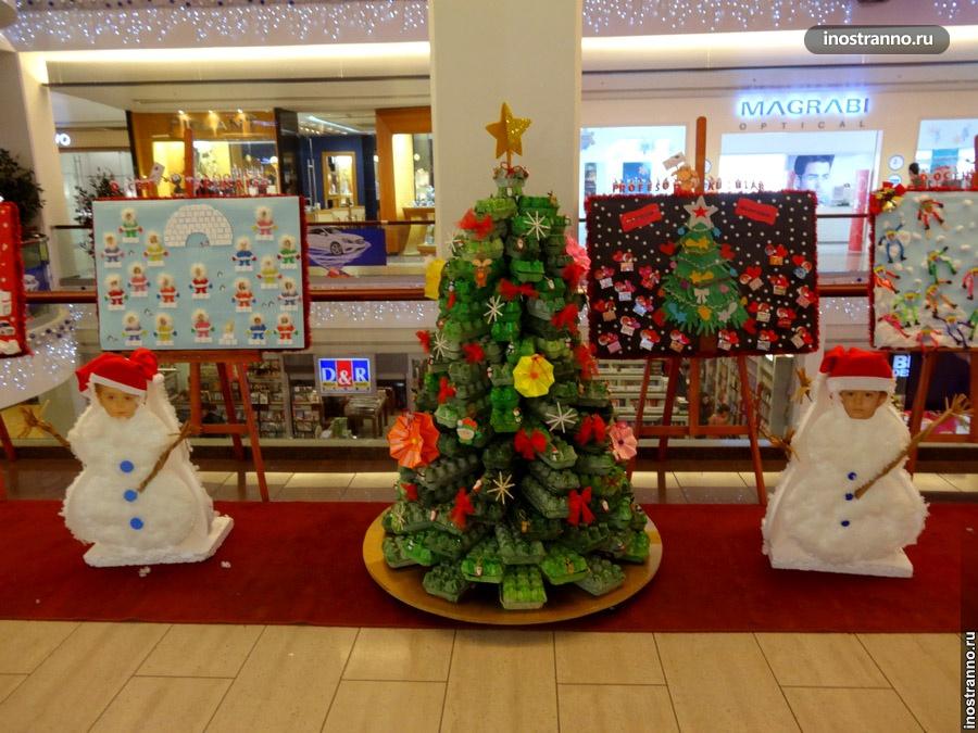 креативная новогодняя елка