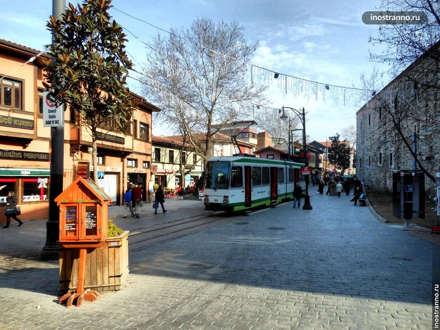 Старинный трамвай в Бурсе