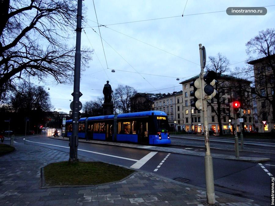 трамвай в Мюнхене