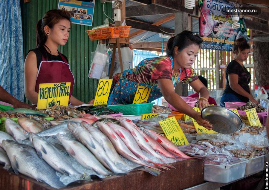 рыбный рынок раваи пхукет