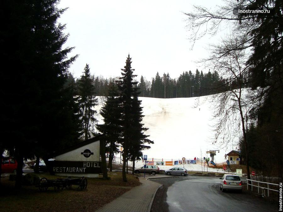 марианские лазни лыжный спуск