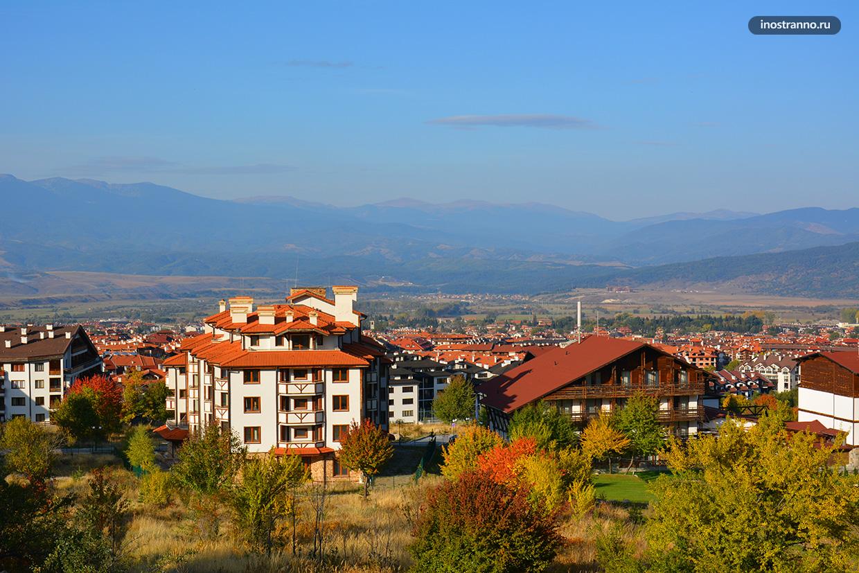 Банско интересный город в Болгарии, куда стоит съездить