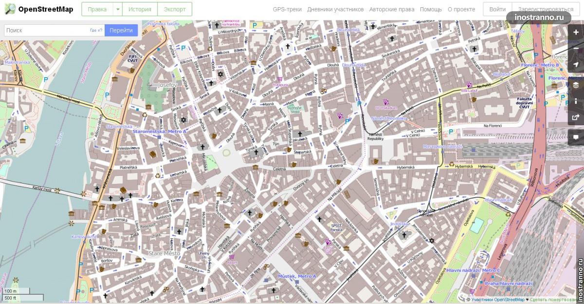 Карты OpenStreetMap