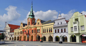Городок Мельник в Чехии
