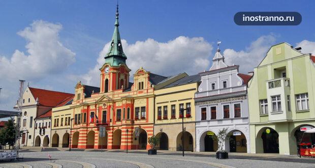 Городок Мельник в Чехии