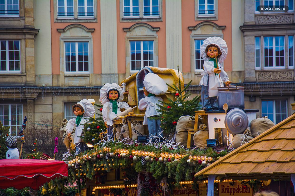 Адреса рождественских ярмарок Дрездена
