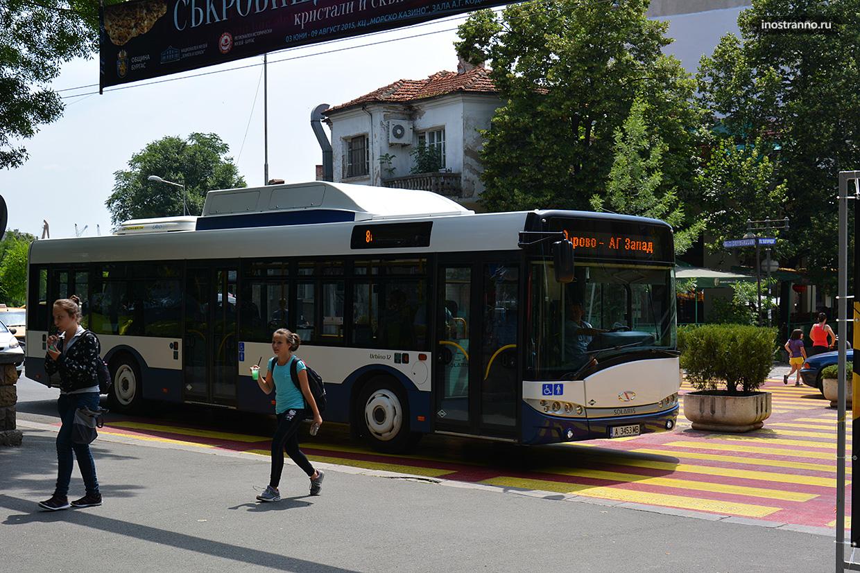 Общественный транспорт Бургаса, автобус