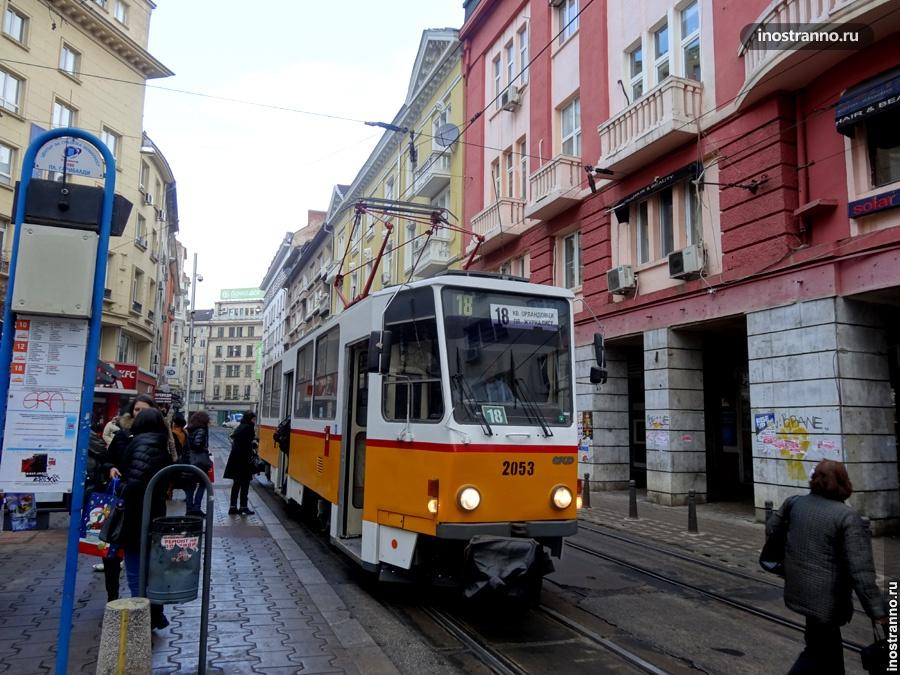 Трамваи в Софии