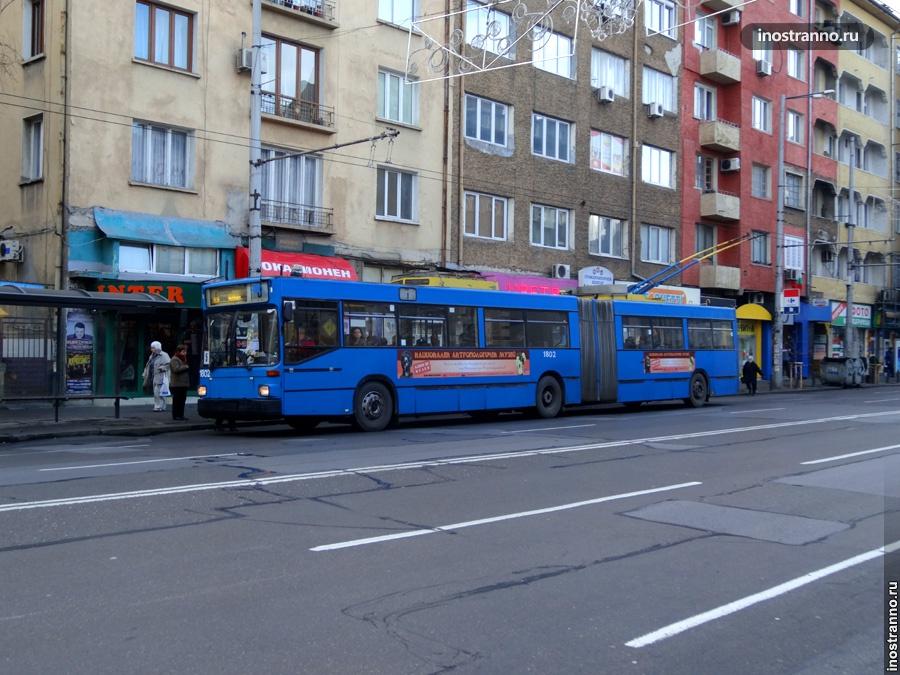 Троллейбус в Болгарии