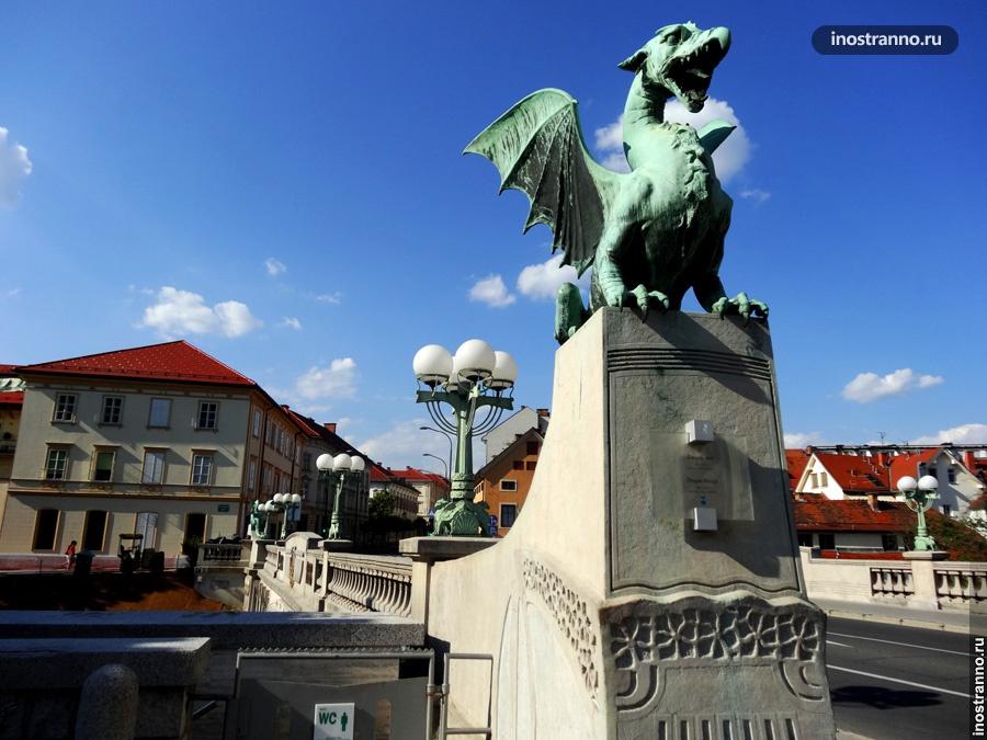 Мост дракона в Словении