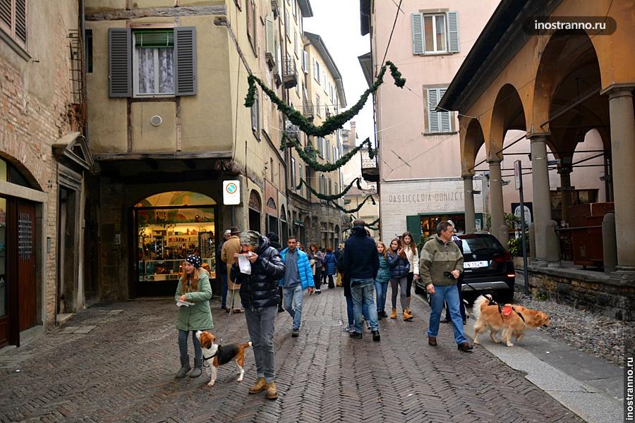 Старый город в Бергамо