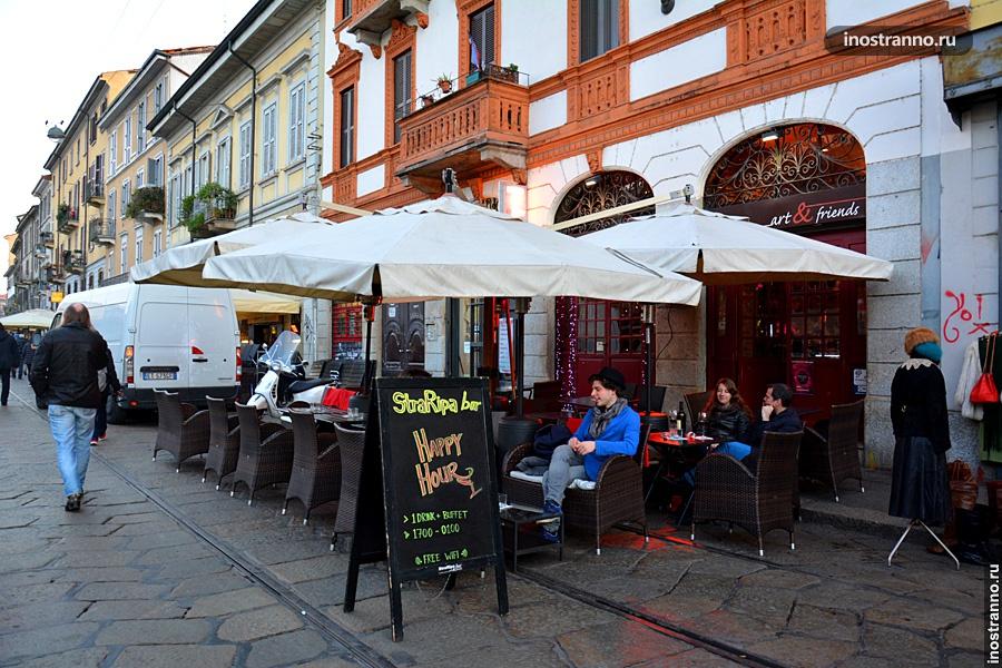 Кафе в Милане