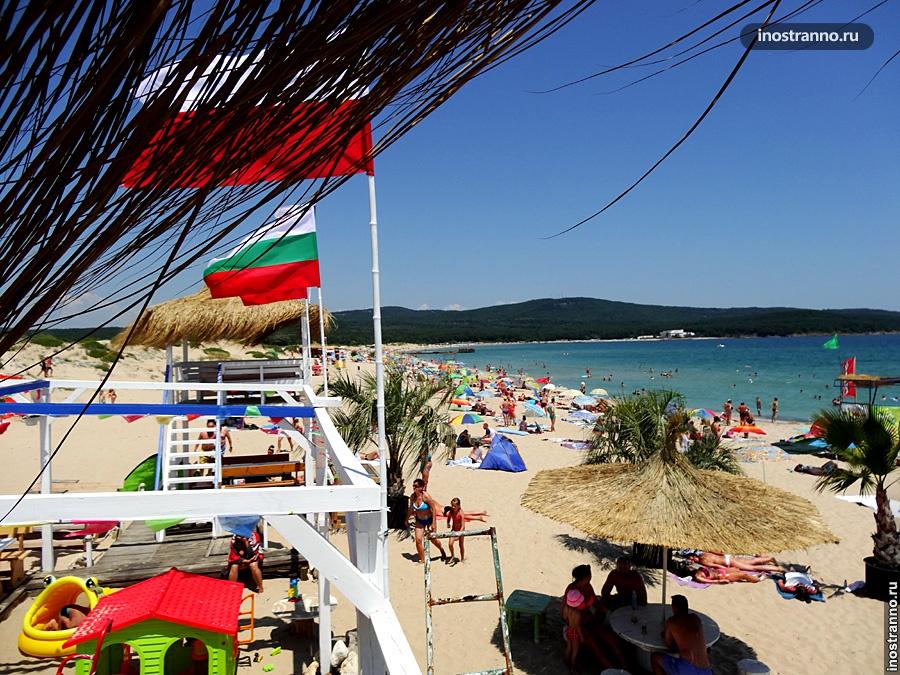 Пляж в Приморско