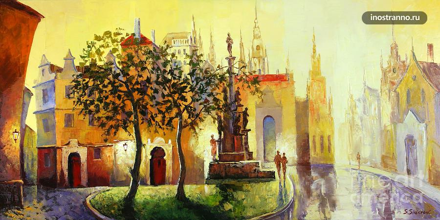 Картина Золотая Прага