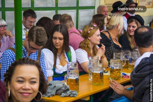 Октоберфест девушки