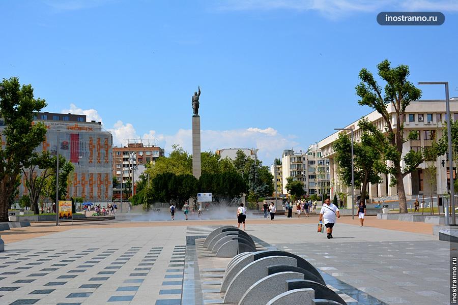 Улица Александровска в Бургасе