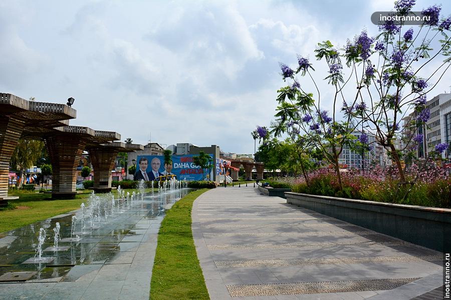 Анталия фонтаны