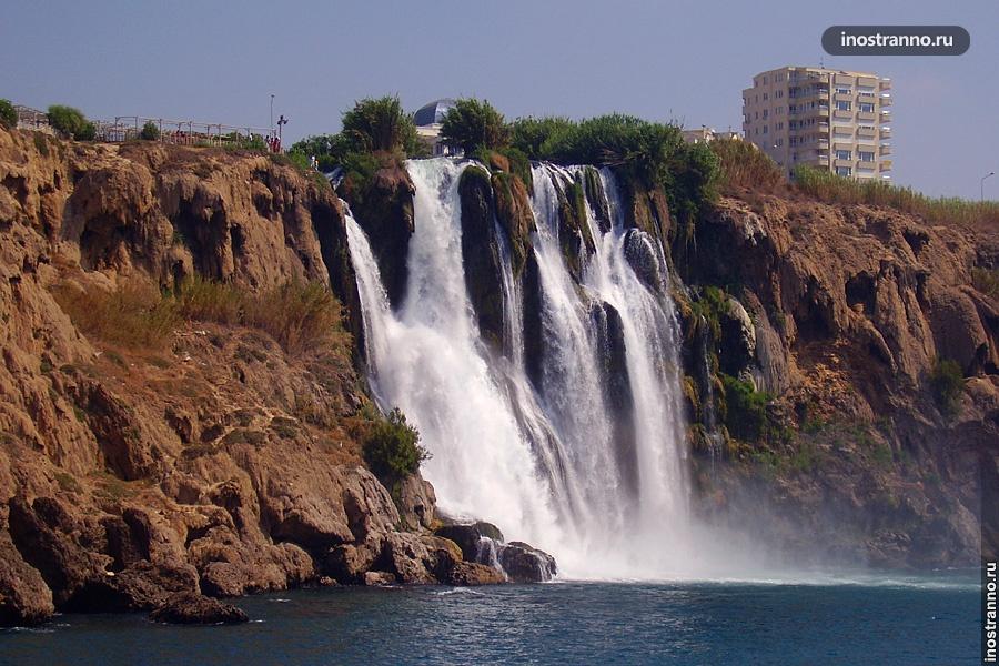 Дюденский водопад в Анталии