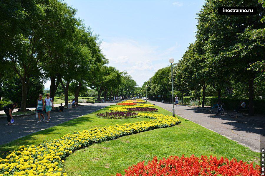 Морской парк в Бургасе