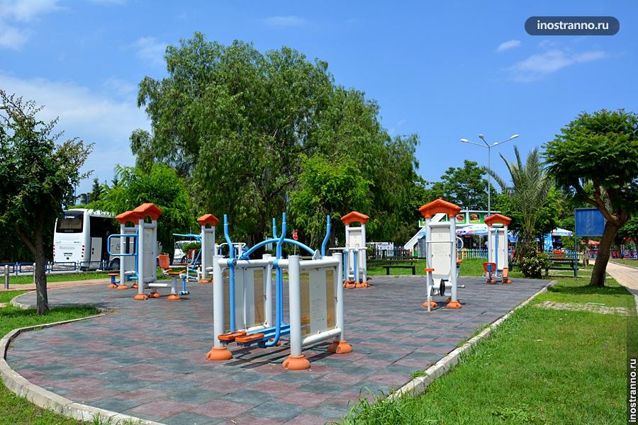 Спортивная площадка в Турции