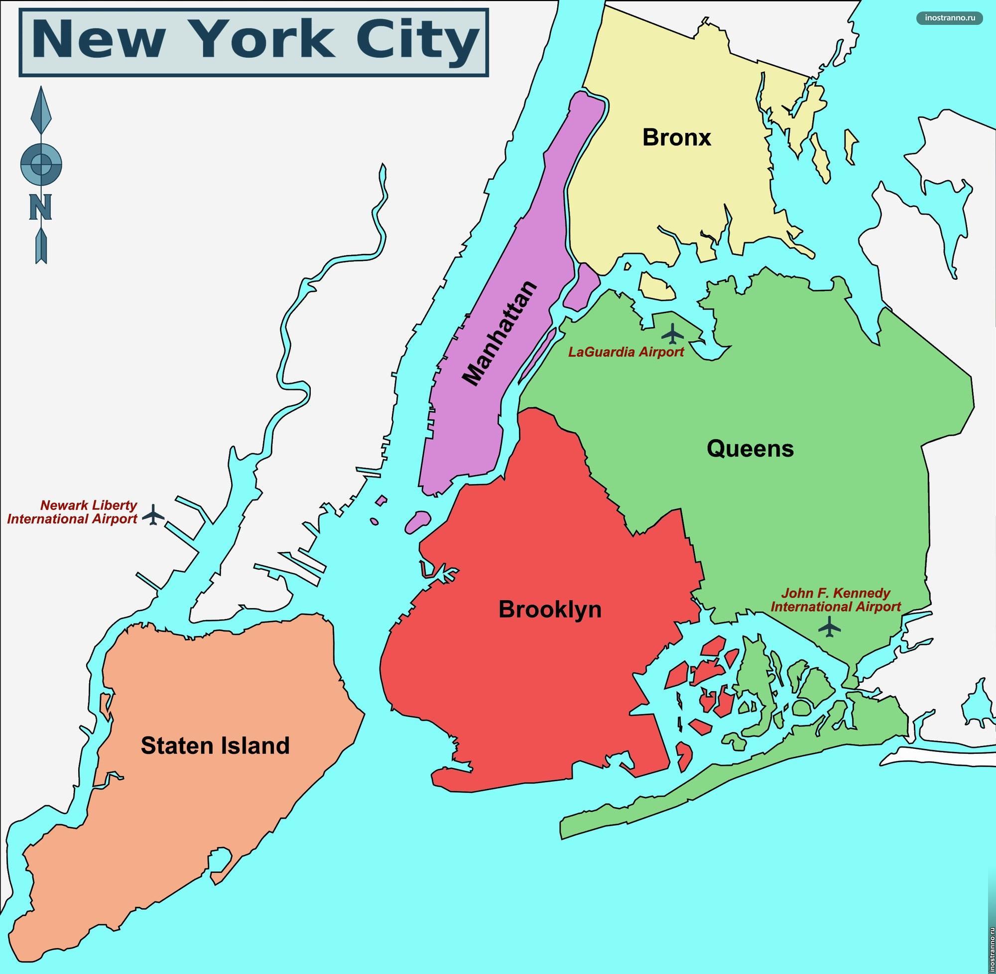 New York District Map With Airport ?v=1587331386