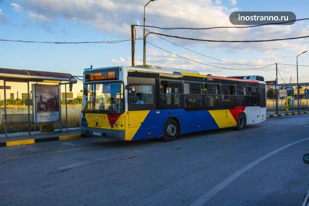 Автовокзал в Салониках