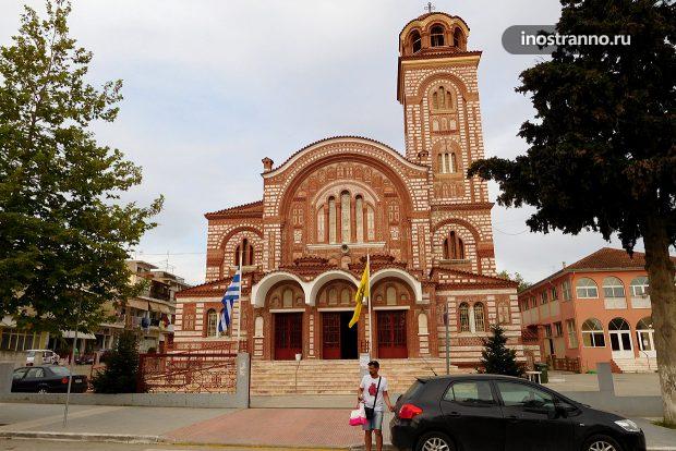 Православный храм в Неа Калликратии