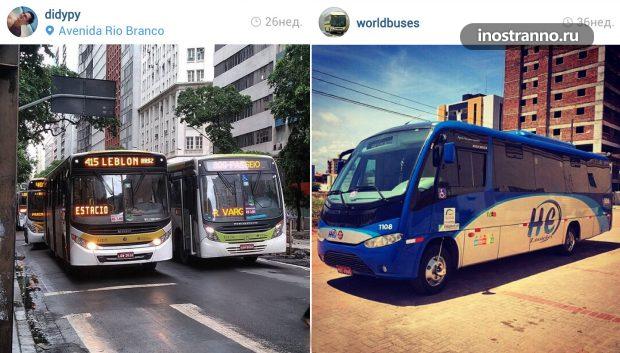 Автобус в Рио-де-Жанейро
