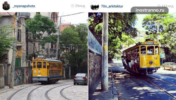 Трамвай Санта Тереза в Рио