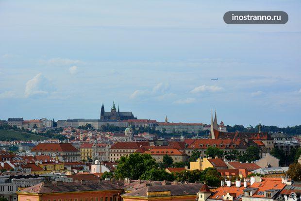 Вид на Пражский град