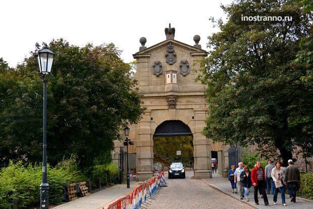 Леопольдовы ворота в Вышеграде