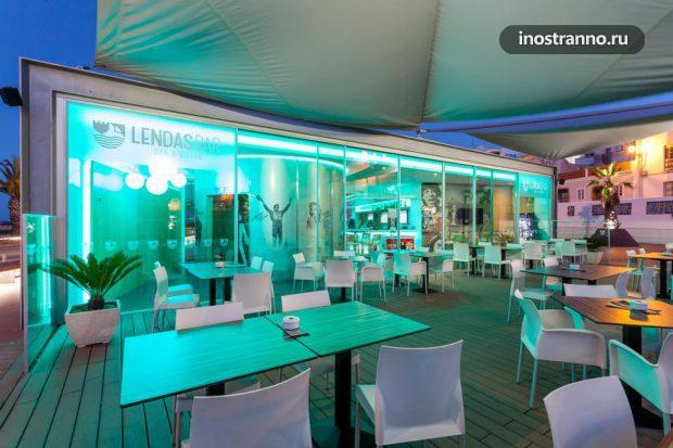 Lendas Bar летний бар Лагуш, Португалия, Алгарве