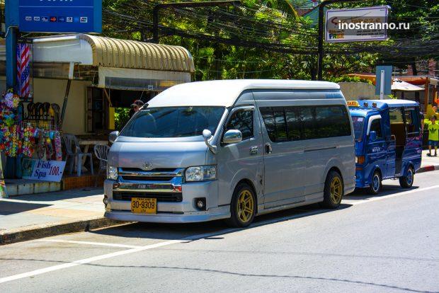 Экскурсионный автобус на Пхукете