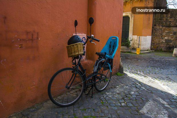 Велосипед в Риме
