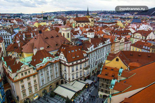 Смотровая площадка в Праге
