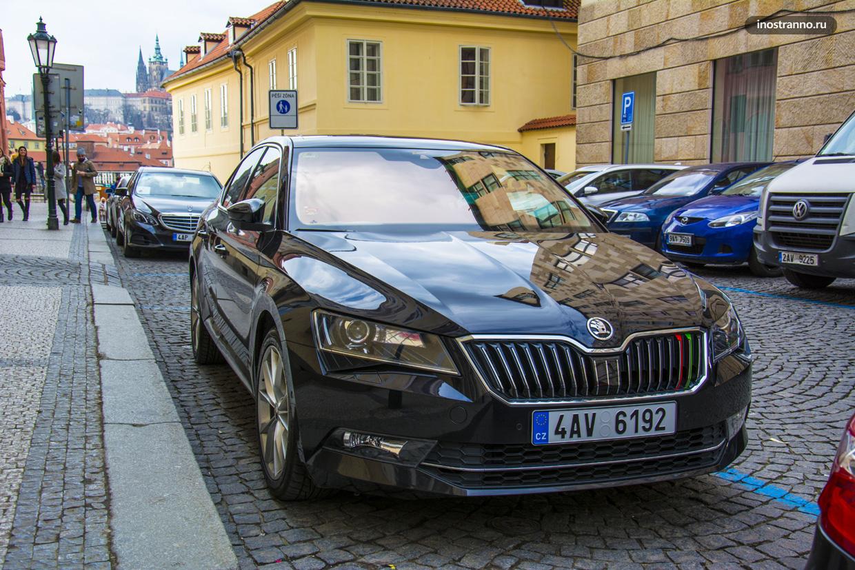 Автомобили в праге Автомобили в праге