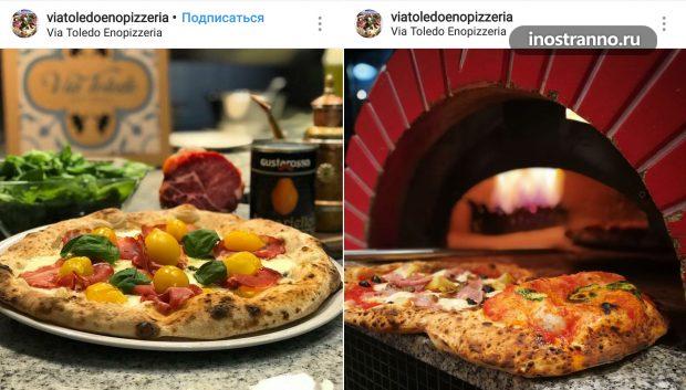 Via Toledo Enopizzeria настоящая пиццерия в Вене