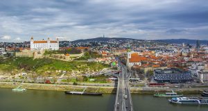 Фото Братиславы с высоты